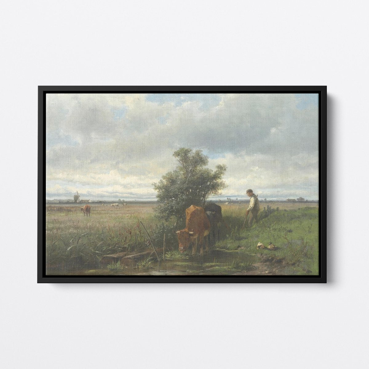 Cattle Watering | Anton Mauve | Ave Legato Art Prints