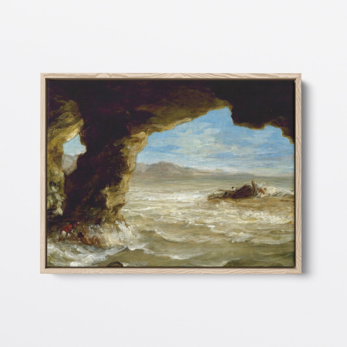 Cavern on the Coast | David Cox | Ave Legato Art Prints