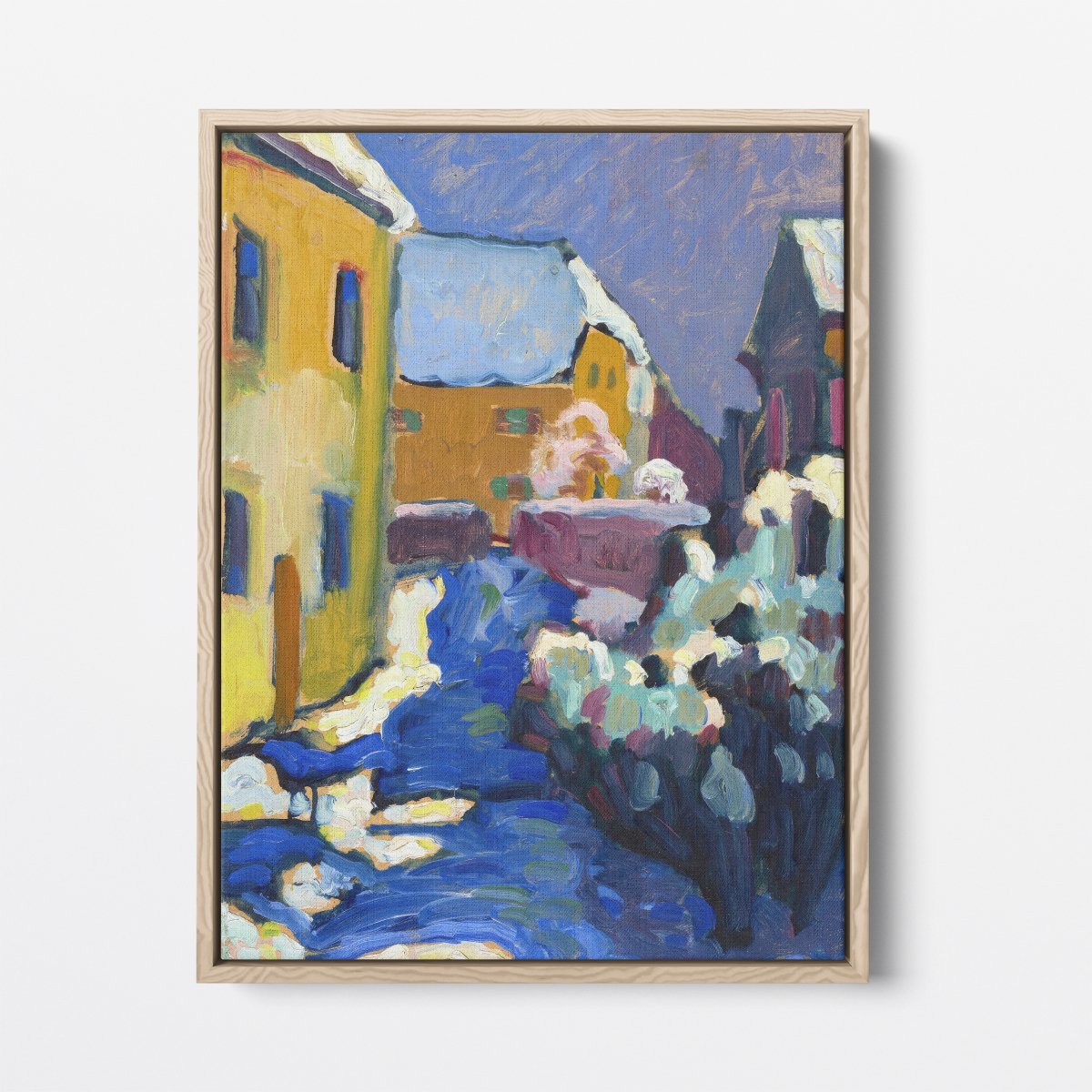 Cemetery and Vicarage | Wassily Kandinsky | Ave Legato Art Prints