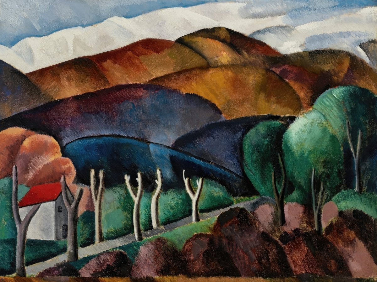 Céret, Face of the Canigou | Moïse Kisling | Ave Legato Art Prints