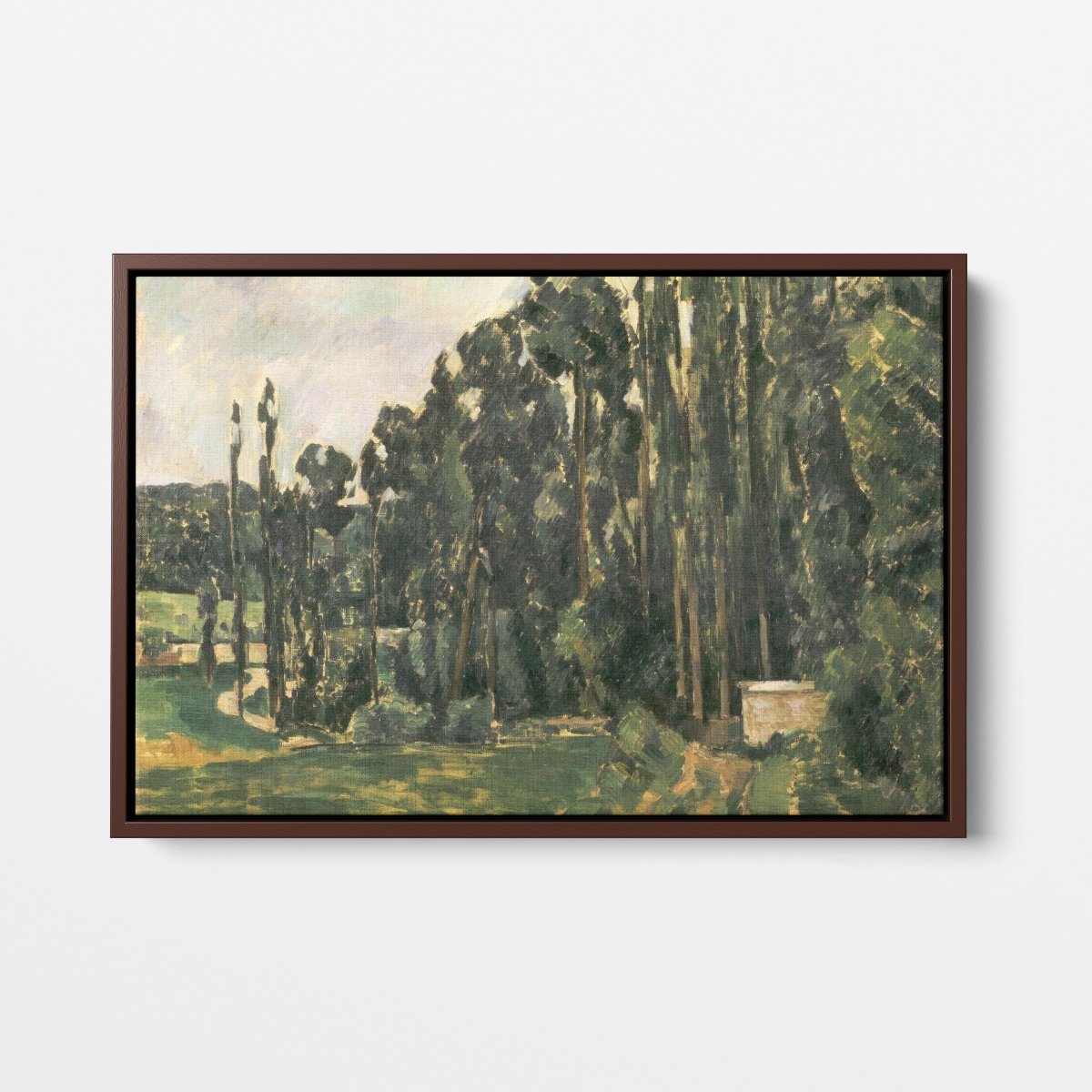 Cézanne's Poplars | Paul Cézanne | Ave Legato Art Prints