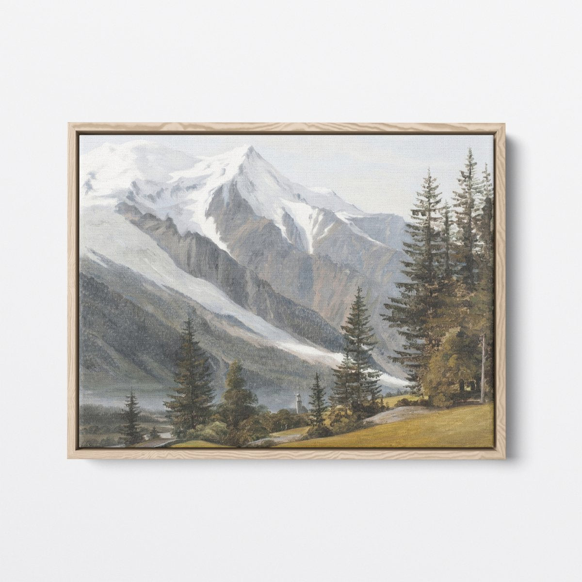 Chamonix - Mont - Blanc | Martinus Rørbye | Ave Legato Art Prints