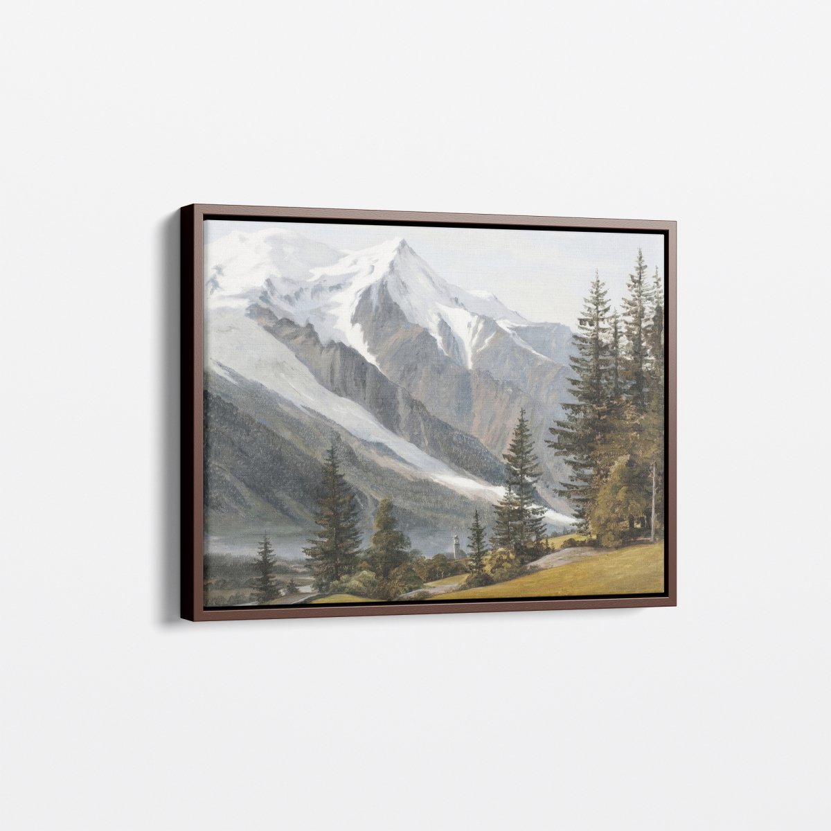 Chamonix - Mont - Blanc | Martinus Rørbye | Ave Legato Art Prints