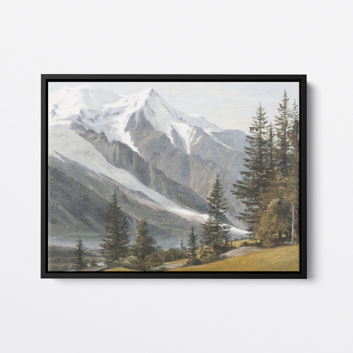 Chamonix - Mont - Blanc | Martinus Rørbye | Ave Legato Art Prints