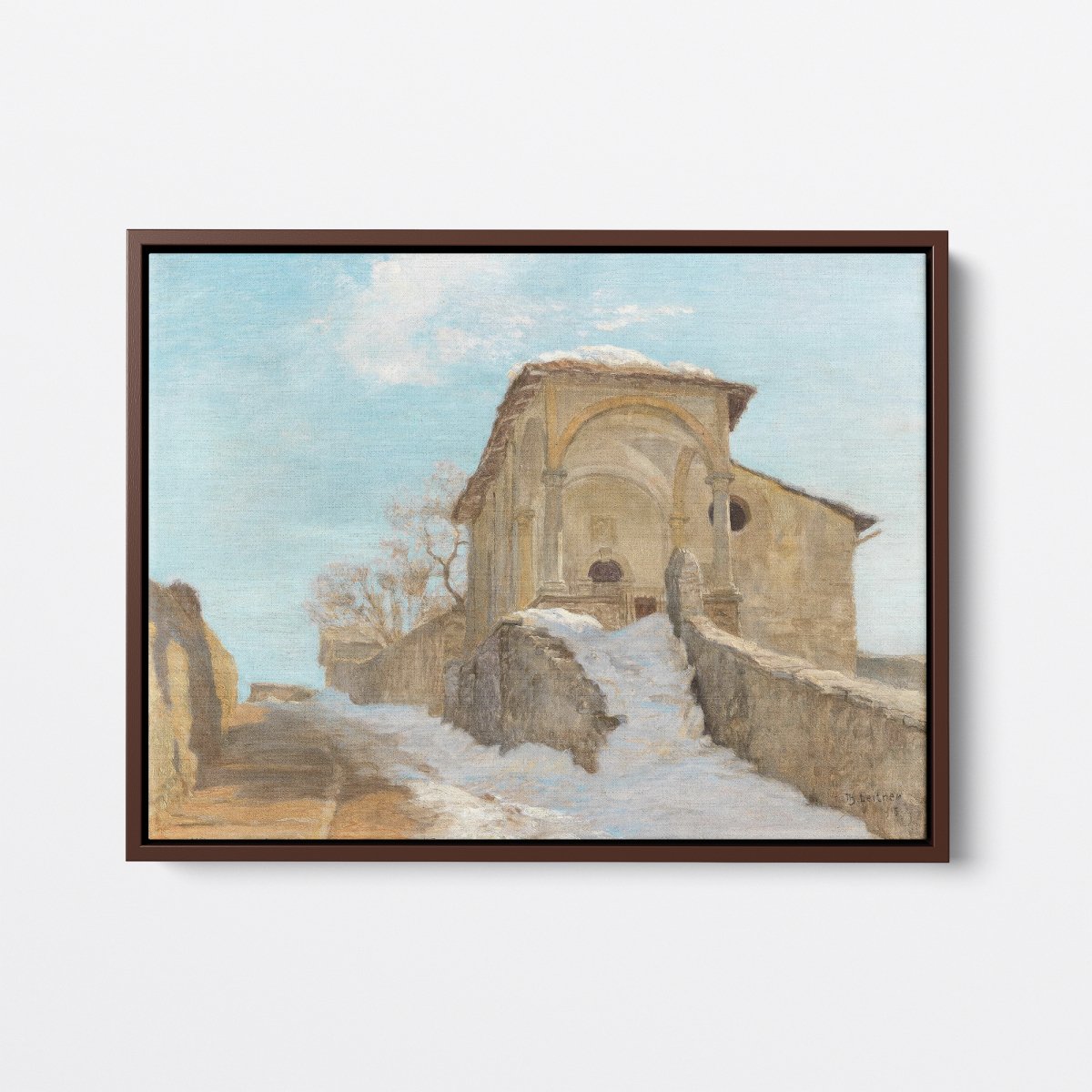 Chapel in Winter | Thomas Leitner | Ave Legato Art Prints