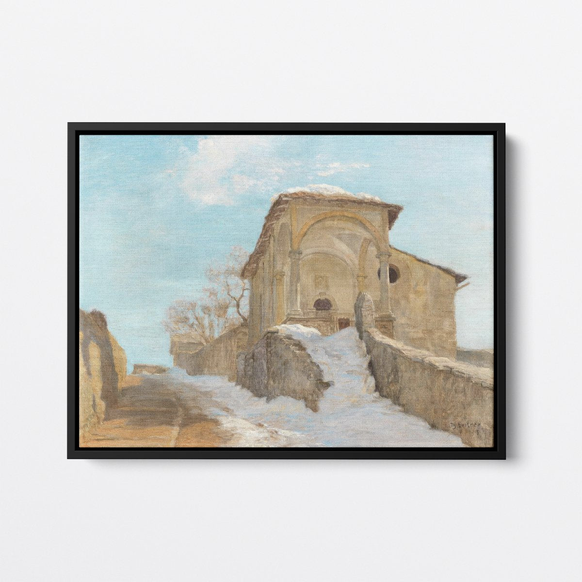 Chapel in Winter | Thomas Leitner | Ave Legato Art Prints