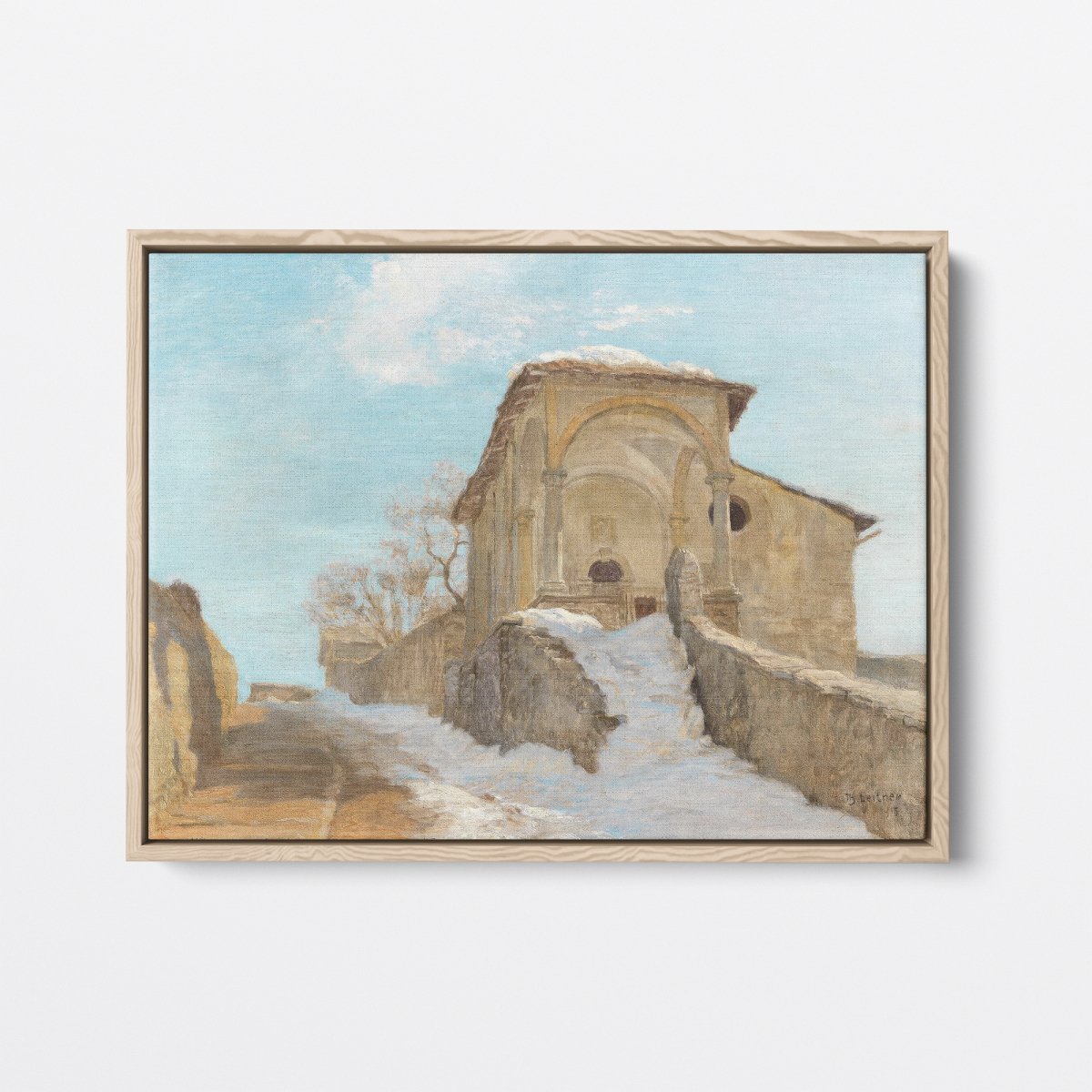 Chapel in Winter | Thomas Leitner | Ave Legato Art Prints