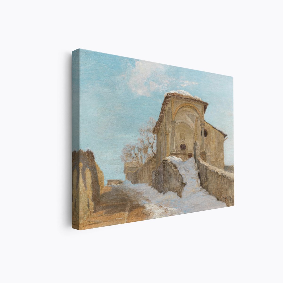 Chapel in Winter | Thomas Leitner | Ave Legato Art Prints