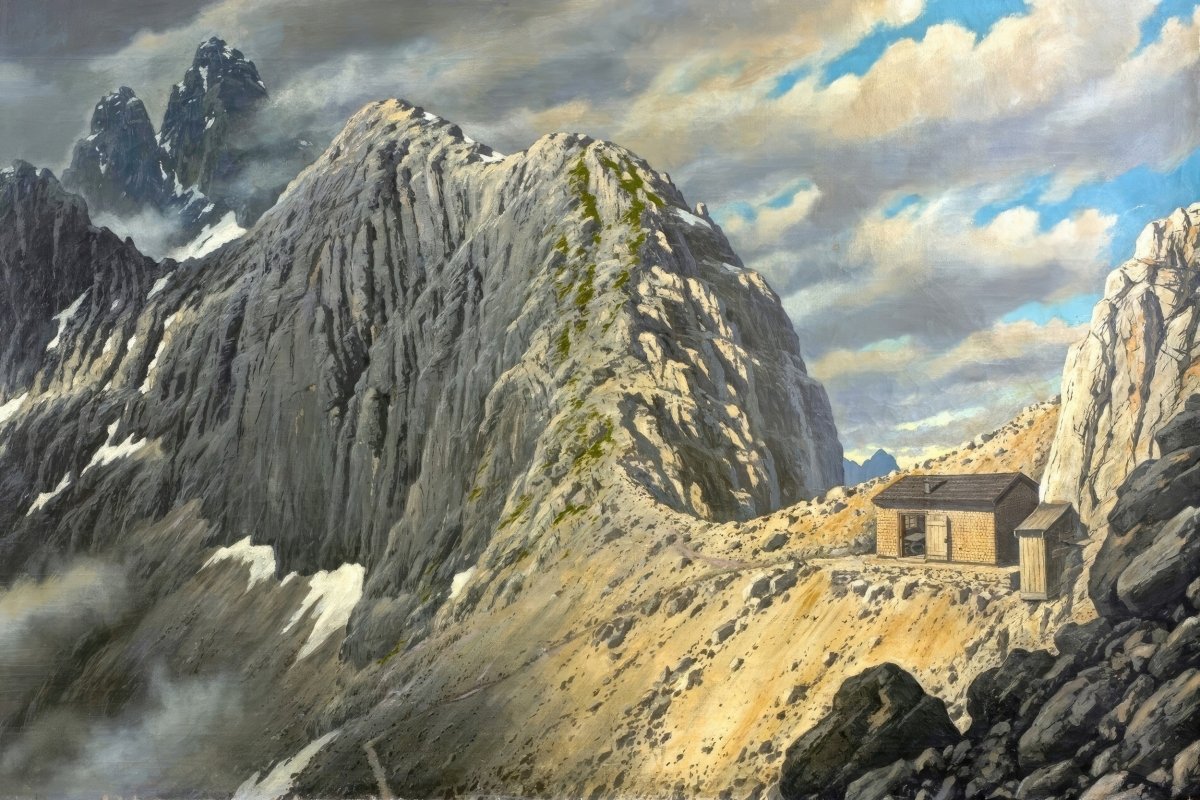 Charcoal Burner’s Hut on a Mountain | Rudolf Reschreiter | Ave Legato Art Prints