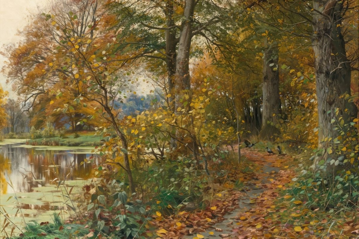 Charlottendun Forest | Peder Monsted | Ave Legato Art Prints