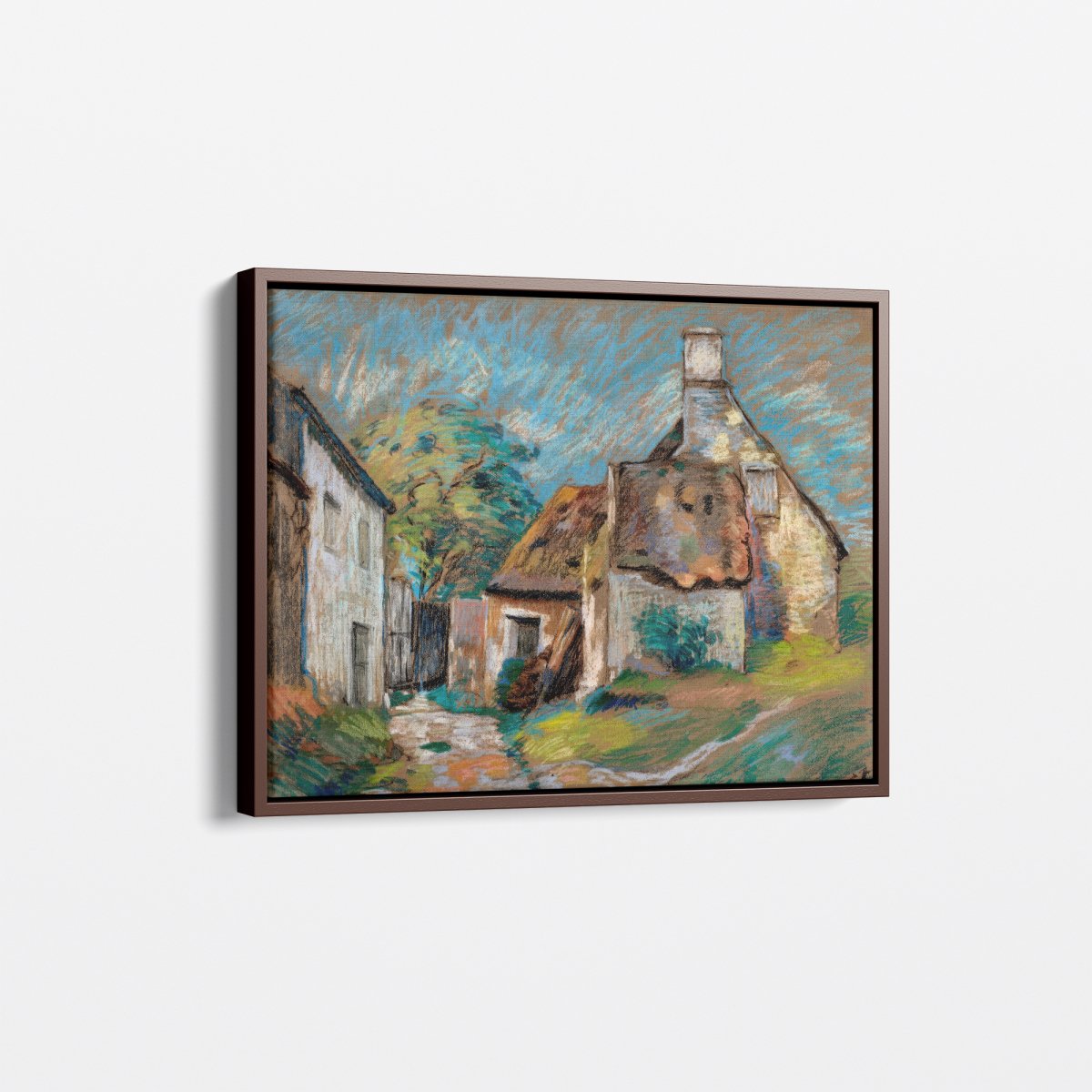 Chaumières | Armand Guillaumin | Ave Legato Art Prints