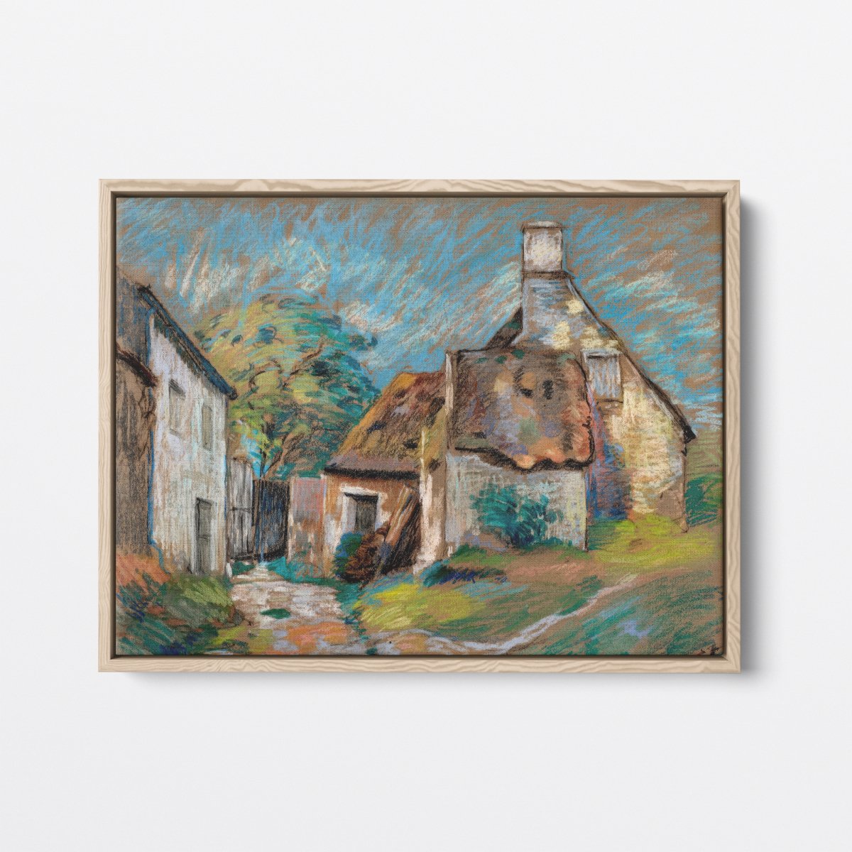 Chaumières | Armand Guillaumin | Ave Legato Art Prints