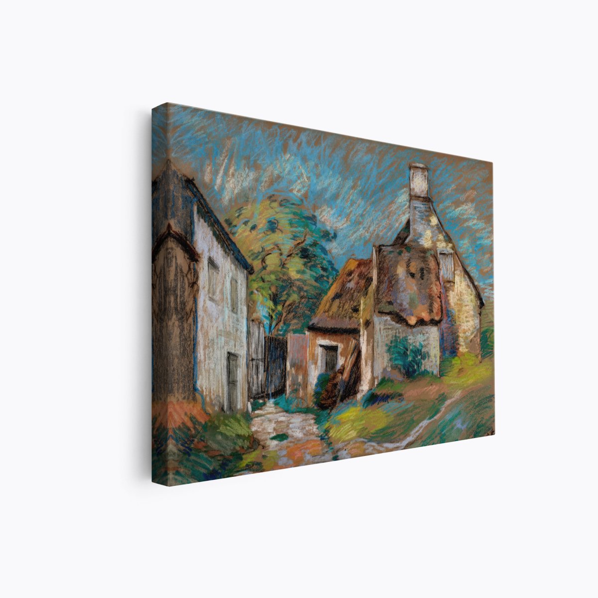 Chaumières | Armand Guillaumin | Ave Legato Art Prints