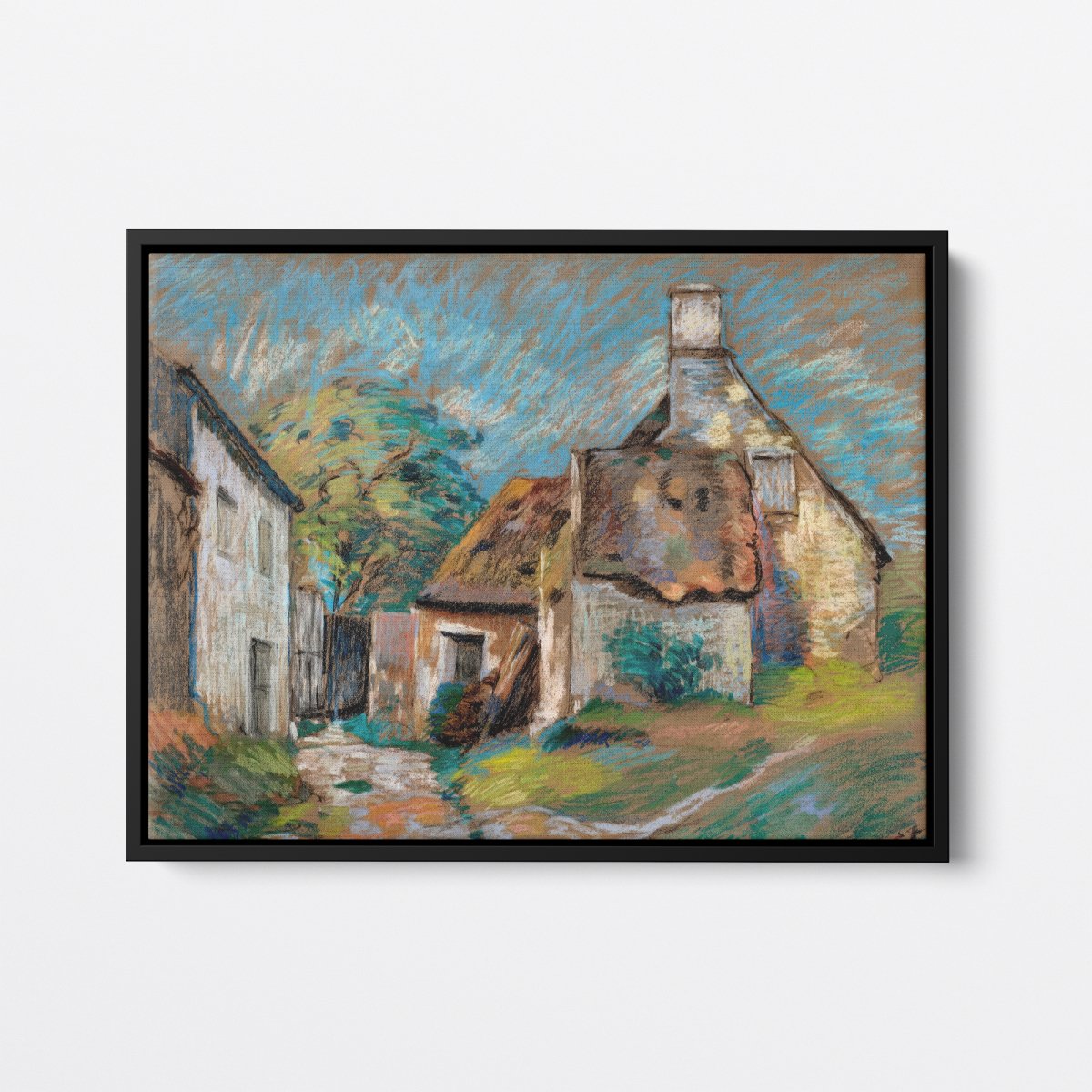 Chaumières | Armand Guillaumin | Ave Legato Art Prints