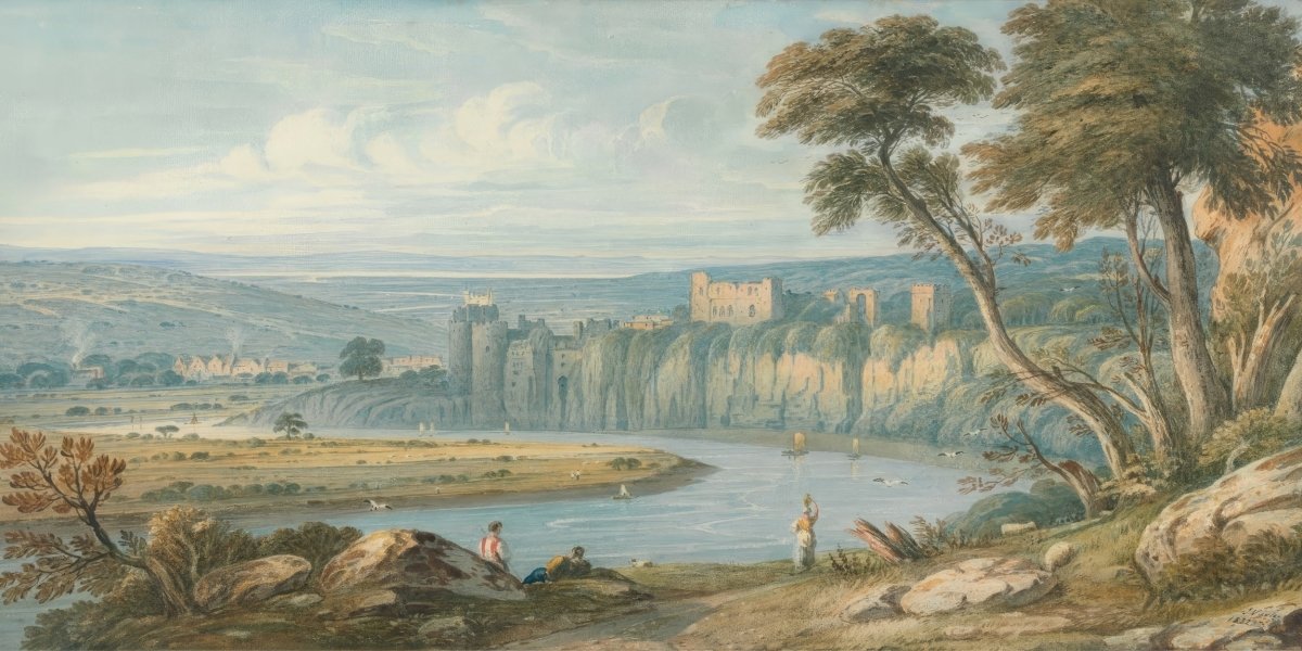 Chepstow Castle | John Varley | Ave Legato Art Prints