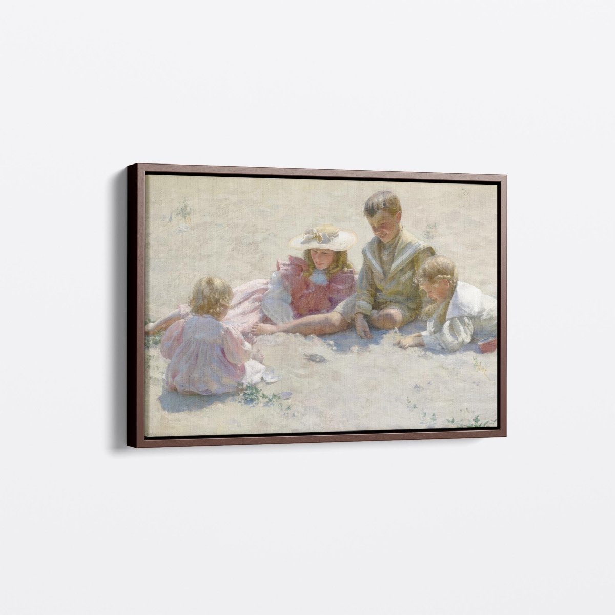 Children by the Seashore | Charles Curran | Ave Legato Art Prints