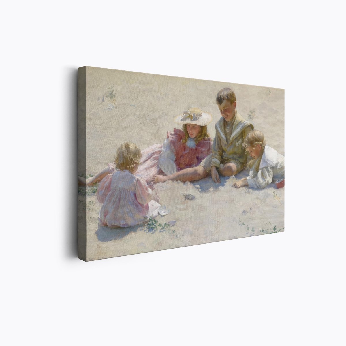 Children by the Seashore | Charles Curran | Ave Legato Art Prints