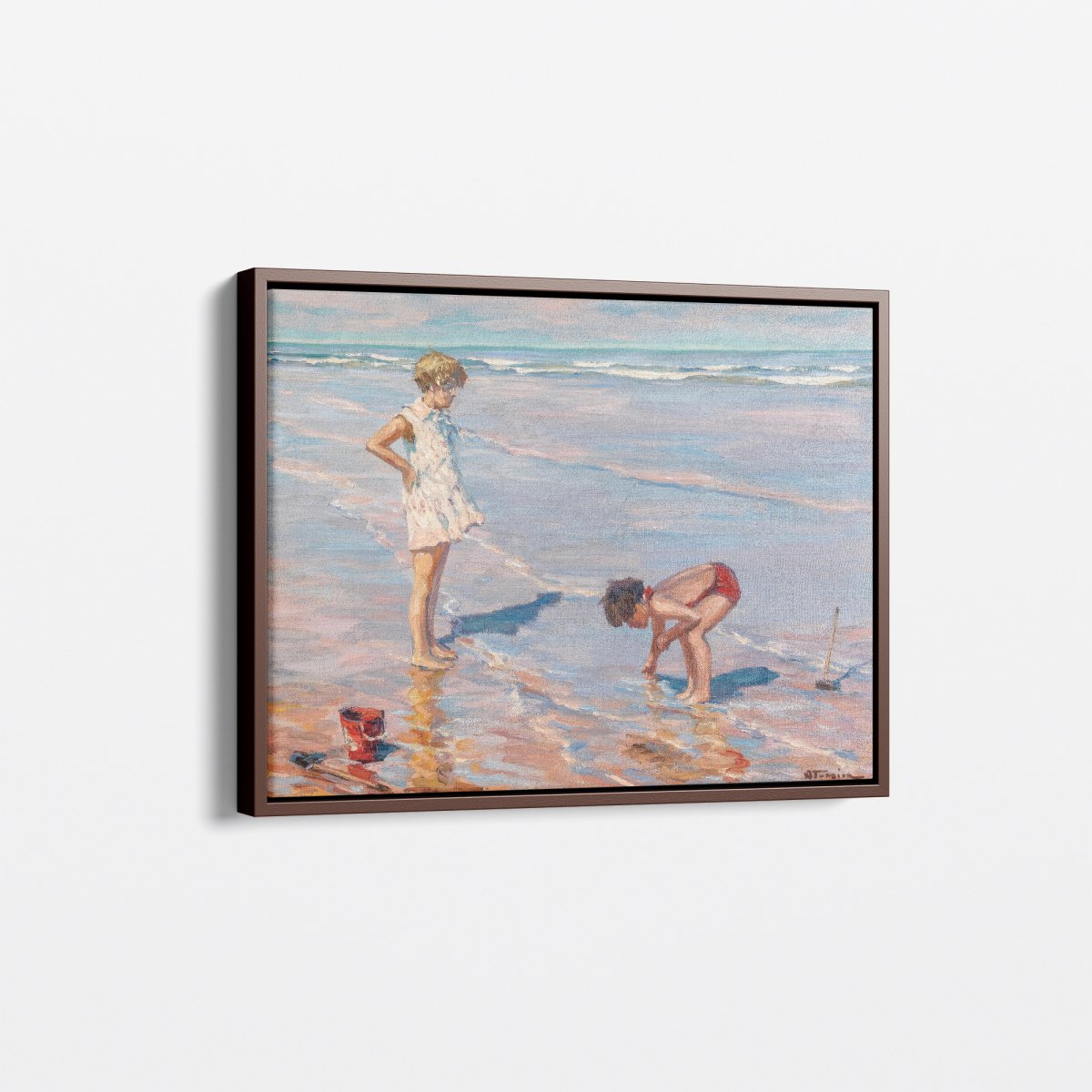 Children Playing on the Beach | Charles Atamian | Ave Legato Art Prints