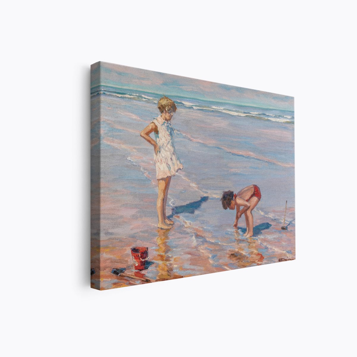 Children Playing on the Beach | Charles Atamian | Ave Legato Art Prints