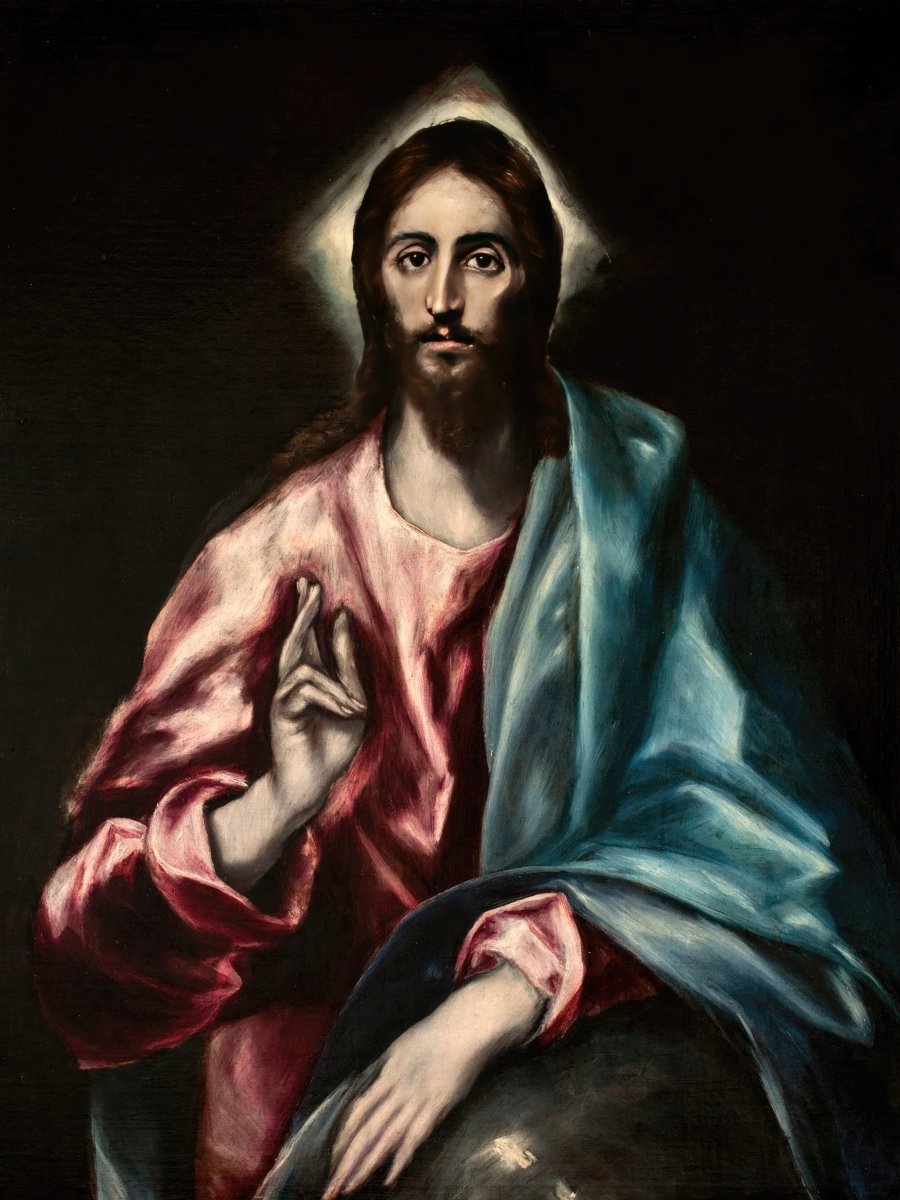 Christ Blessing (The Savior of the World) | El Greco | Ave Legato Art Prints