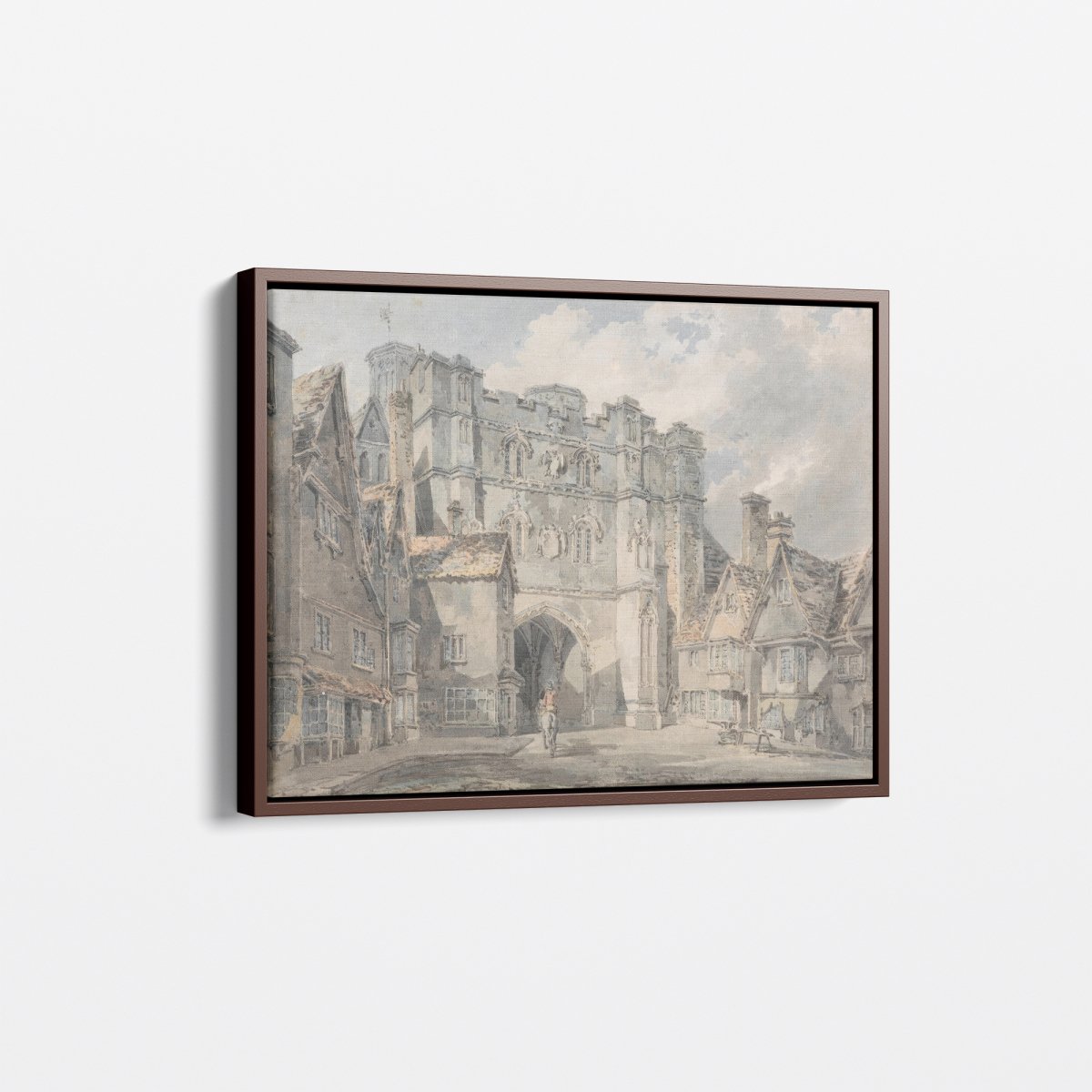 Christ Church Gate, Canterbury | J.M.W. Turner | Ave Legato Art Prints