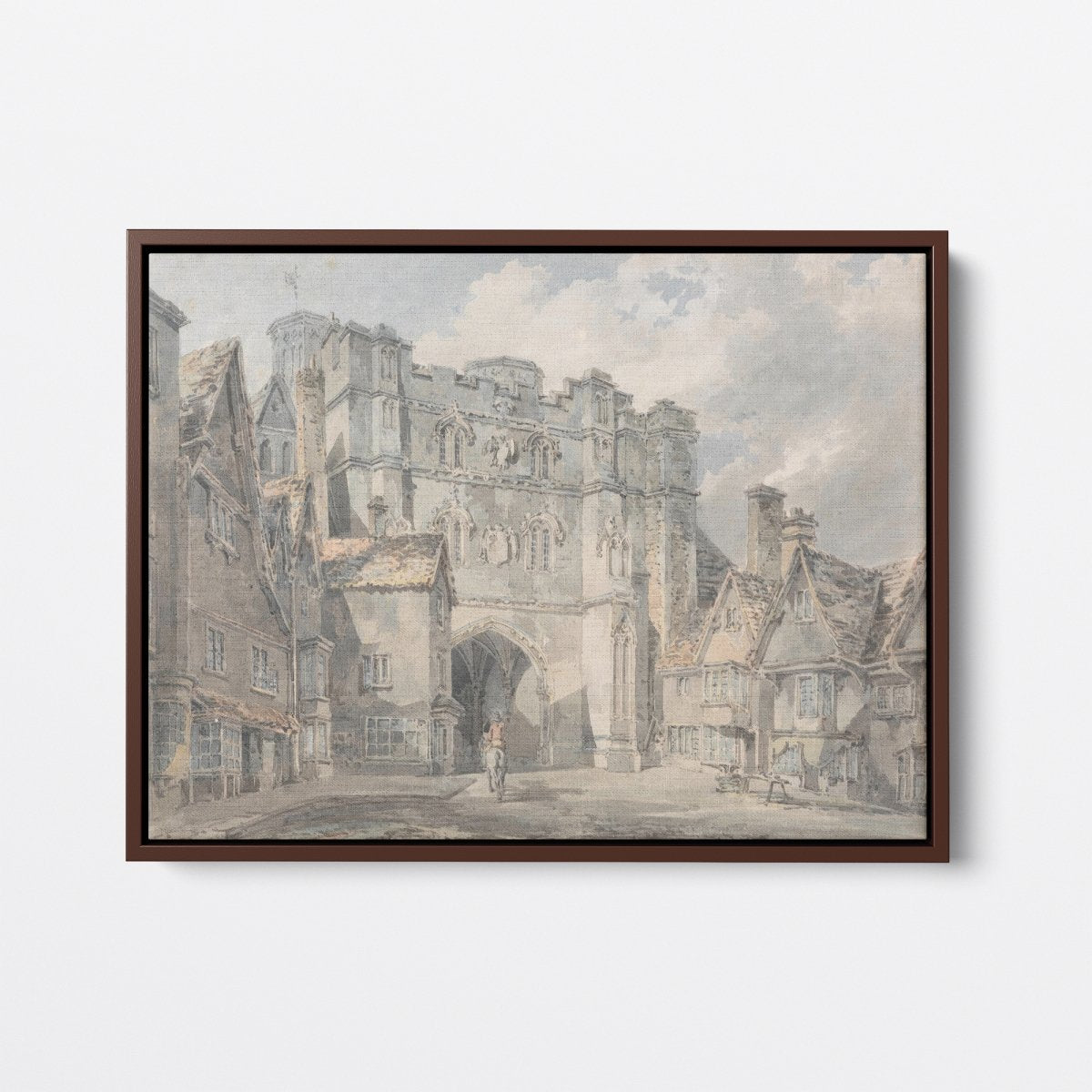 Christ Church Gate, Canterbury | J.M.W. Turner | Ave Legato Art Prints