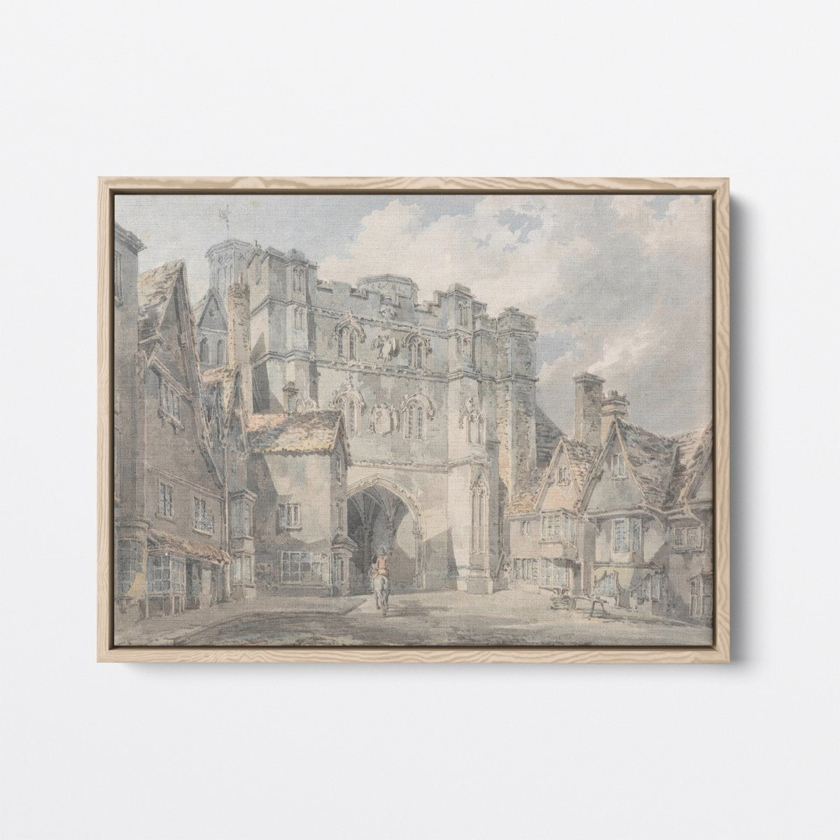 Christ Church Gate, Canterbury | J.M.W. Turner | Ave Legato Art Prints