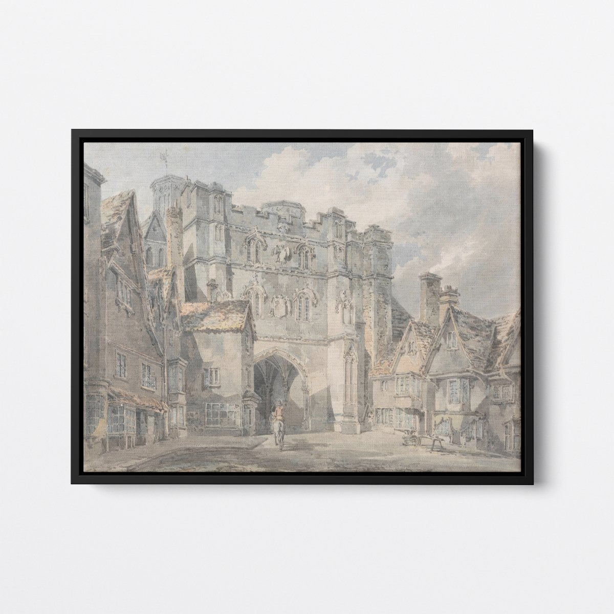 Christ Church Gate, Canterbury | J.M.W. Turner | Ave Legato Art Prints