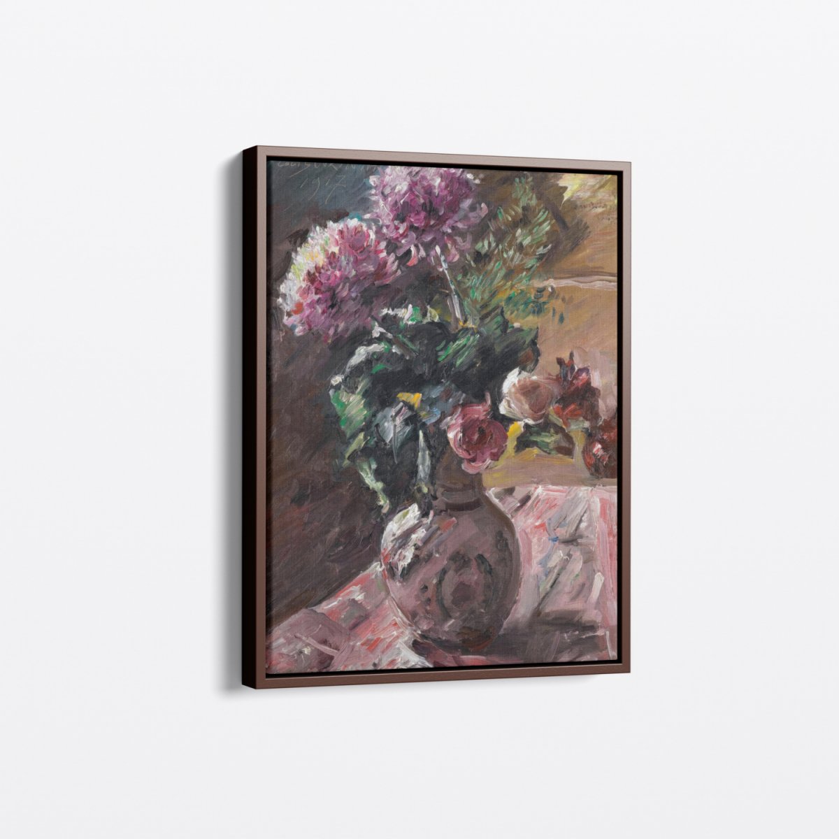Chrysanthemums and Roses in a Pitcher | Lovis Corinth | Ave Legato Art Prints