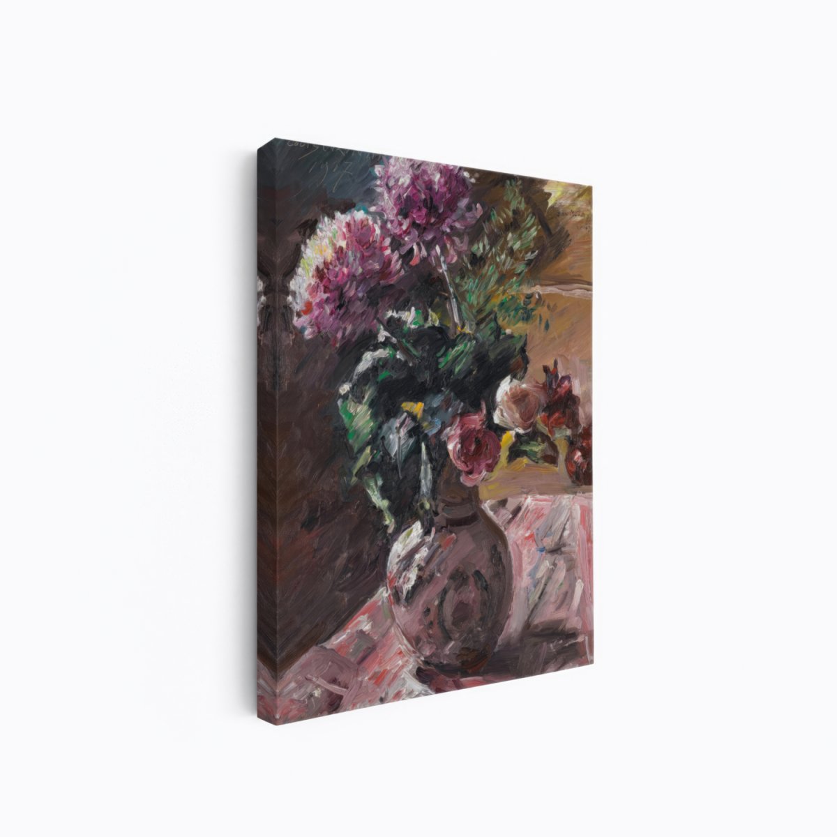 Chrysanthemums and Roses in a Pitcher | Lovis Corinth | Ave Legato Art Prints