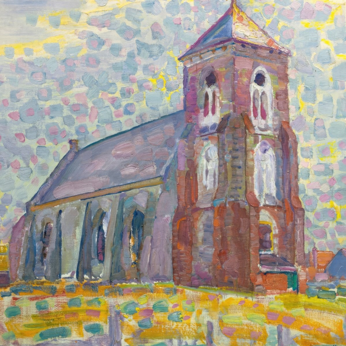 Church at Zoutelande | Piet Mondrian | Ave Legato Art Prints