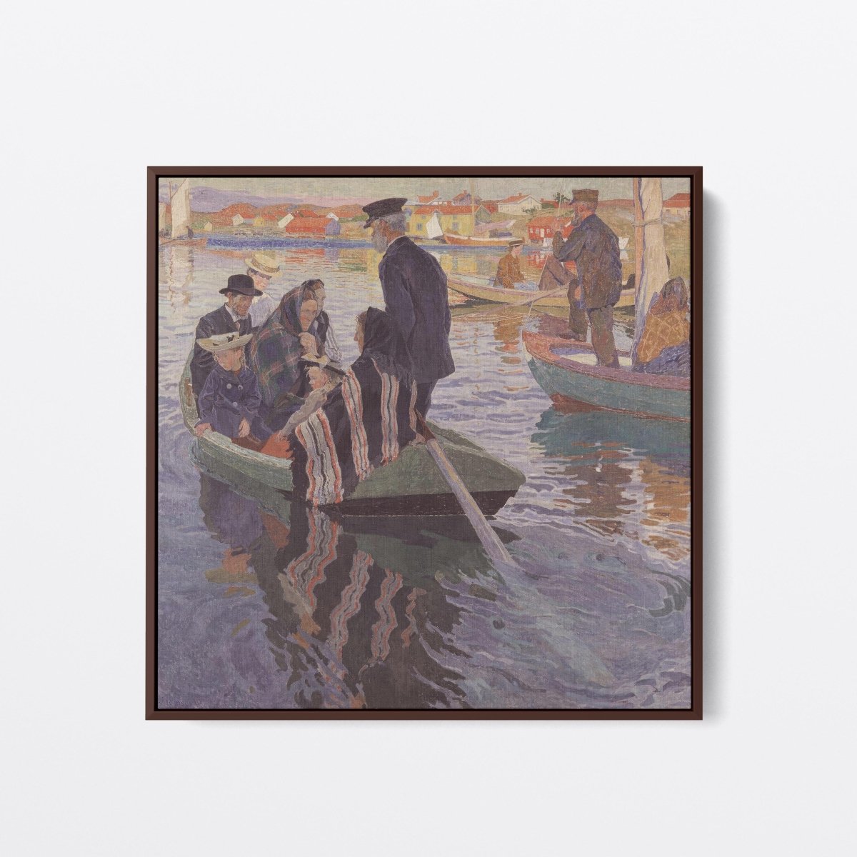 Church - Goers in a Boat | Carl Wilhelmson | Ave Legato Art Prints