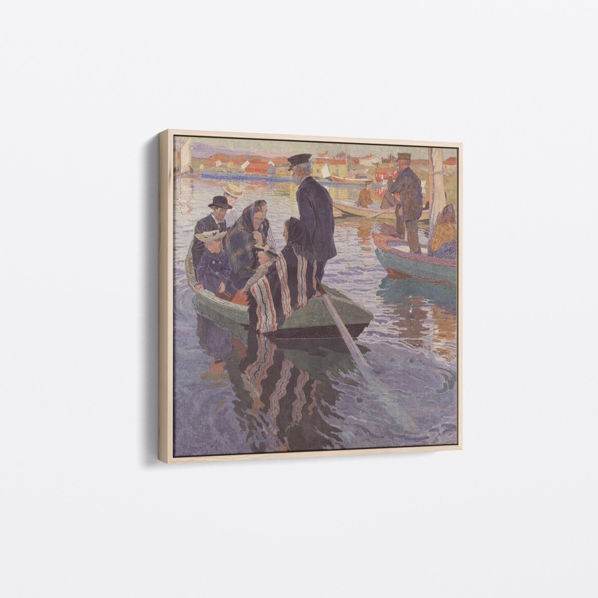 Church - Goers in a Boat | Carl Wilhelmson | Ave Legato Art Prints