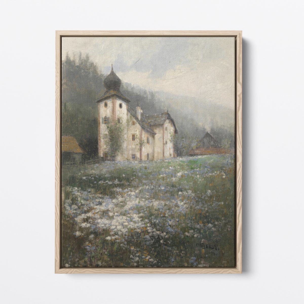 Church on the Hill | Paul Unbereit | Ave Legato Art Prints