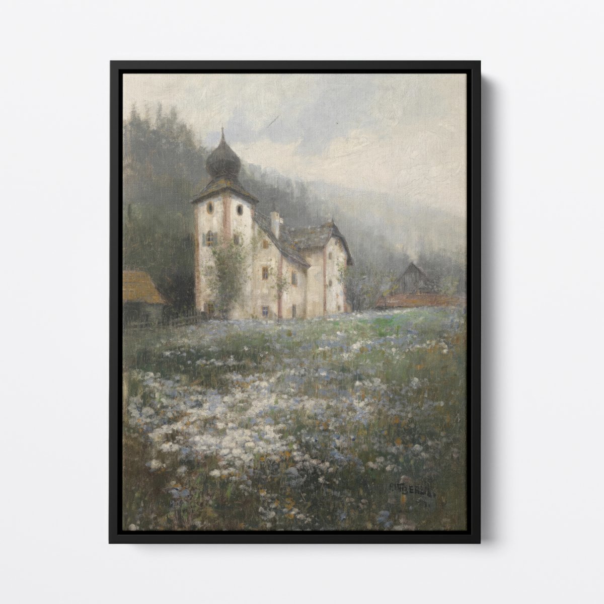 Church on the Hill | Paul Unbereit | Ave Legato Art Prints