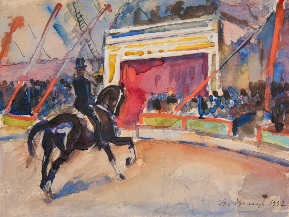 Circus Scene | Ivan Ivanec | Ave Legato Art Prints