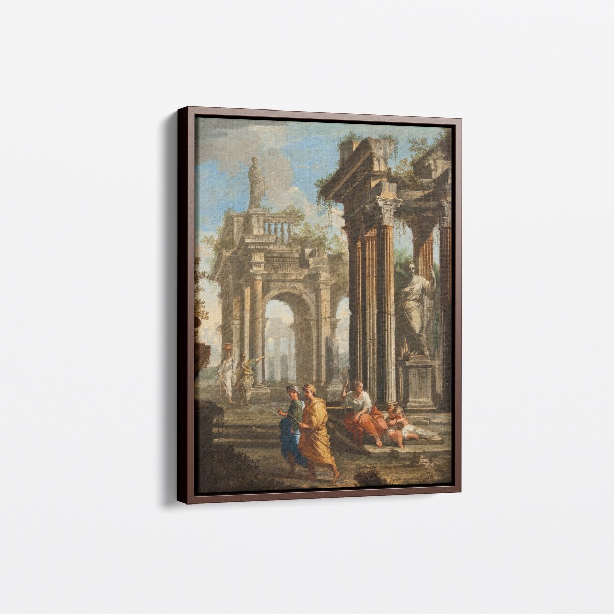 Classical Buildings with Columns | Alberto Carlieri | Ave Legato Art Prints