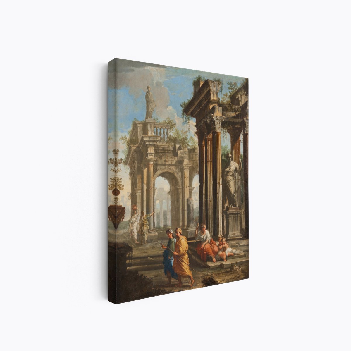 Classical Buildings with Columns | Alberto Carlieri | Ave Legato Art Prints