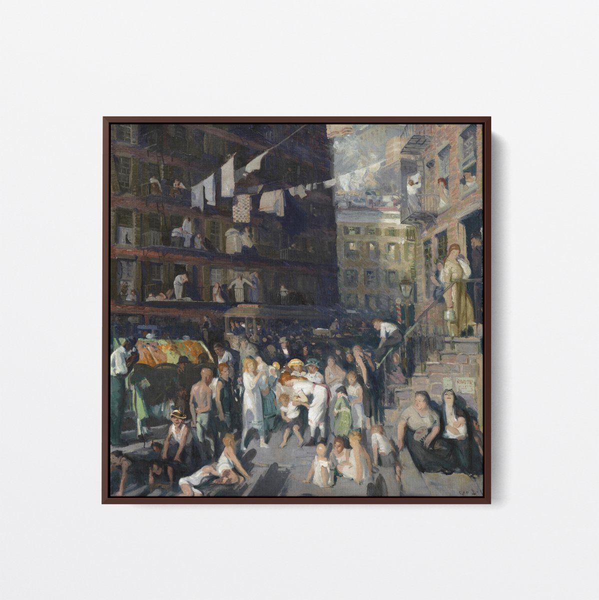 Cliff Dwellers | George Bellows | Ave Legato Art Prints