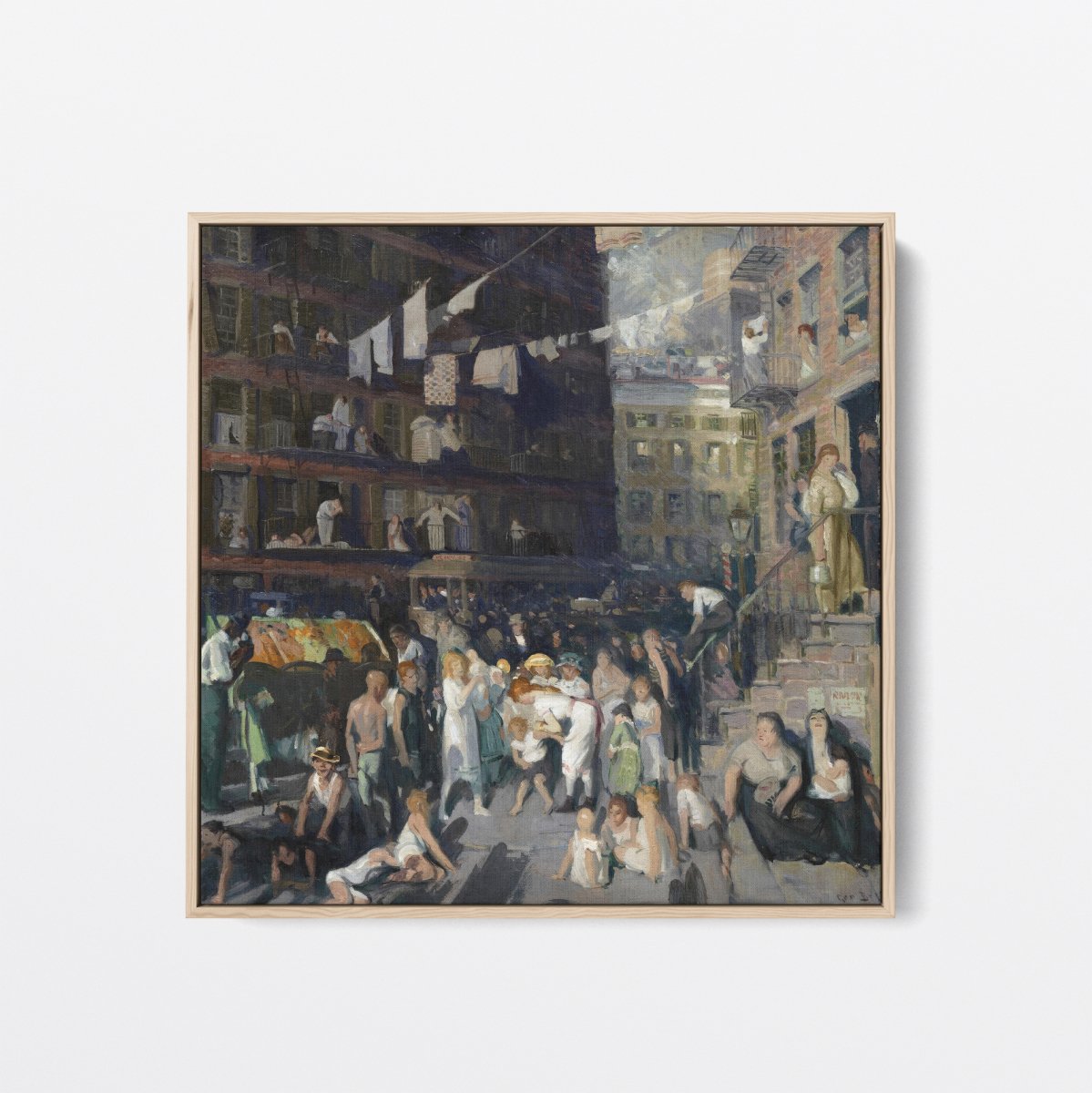 Cliff Dwellers | George Bellows | Ave Legato Art Prints