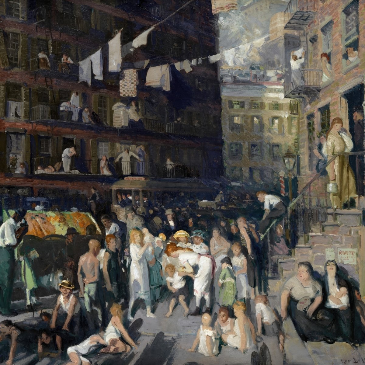 Cliff Dwellers | George Bellows | Ave Legato Art Prints