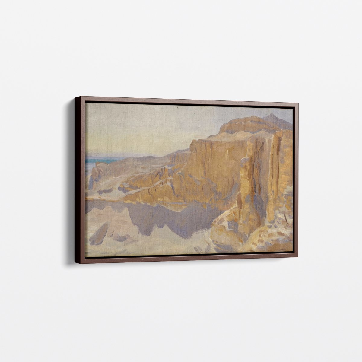 Cliffs at Deir El Bahri, Egypt | John Sargent | Ave Legato Art Prints