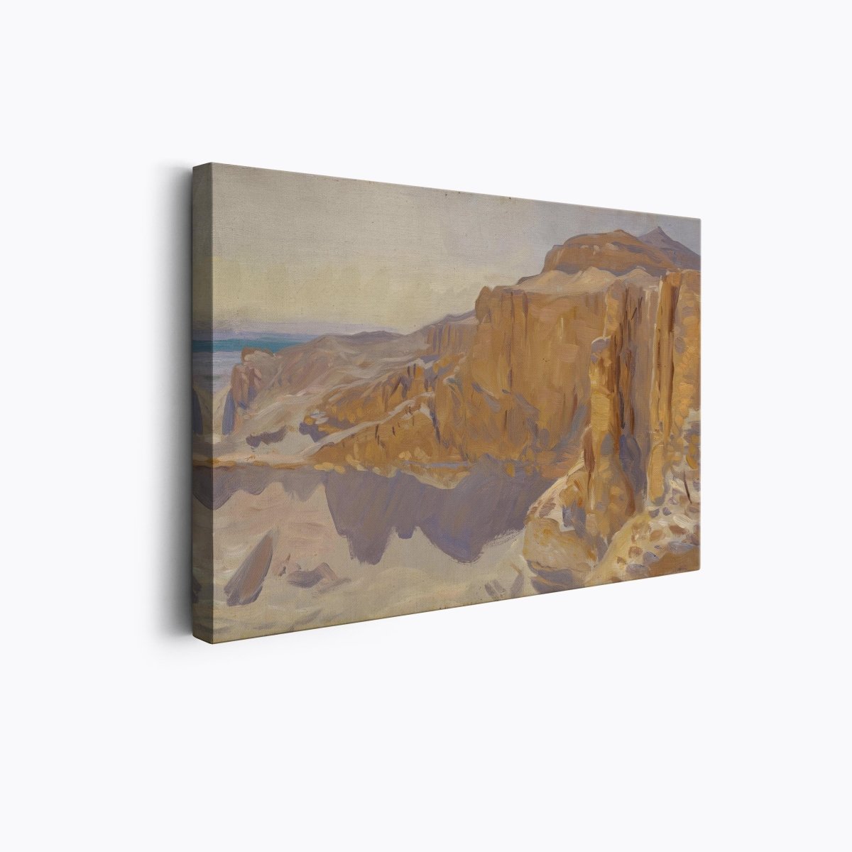 Cliffs at Deir El Bahri, Egypt | John Sargent | Ave Legato Art Prints