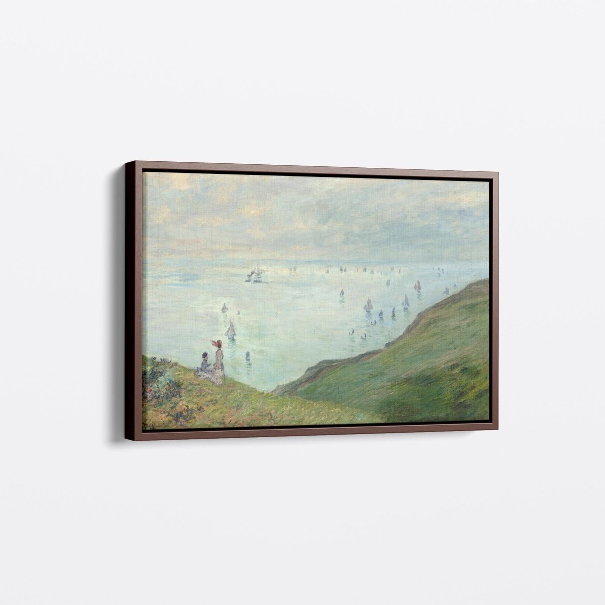 Cliffs at Pourville | Claude Monet | Ave Legato Art Prints