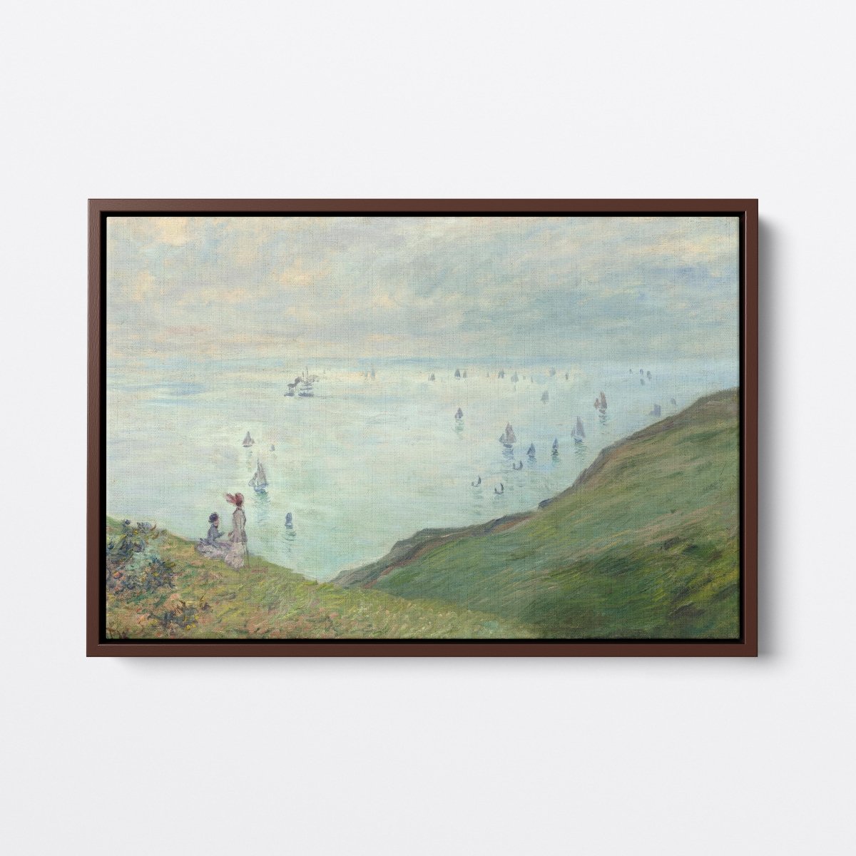 Cliffs at Pourville | Claude Monet | Ave Legato Art Prints