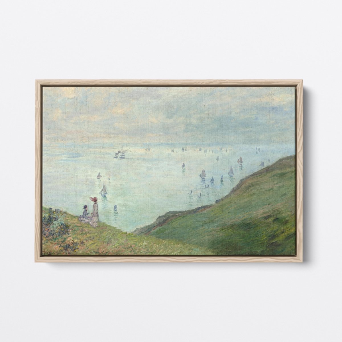 Cliffs at Pourville | Claude Monet | Ave Legato Art Prints