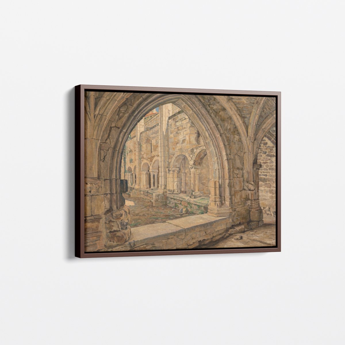 Cloister of the Abbey | Georges Lebacq | Ave Legato Art Prints