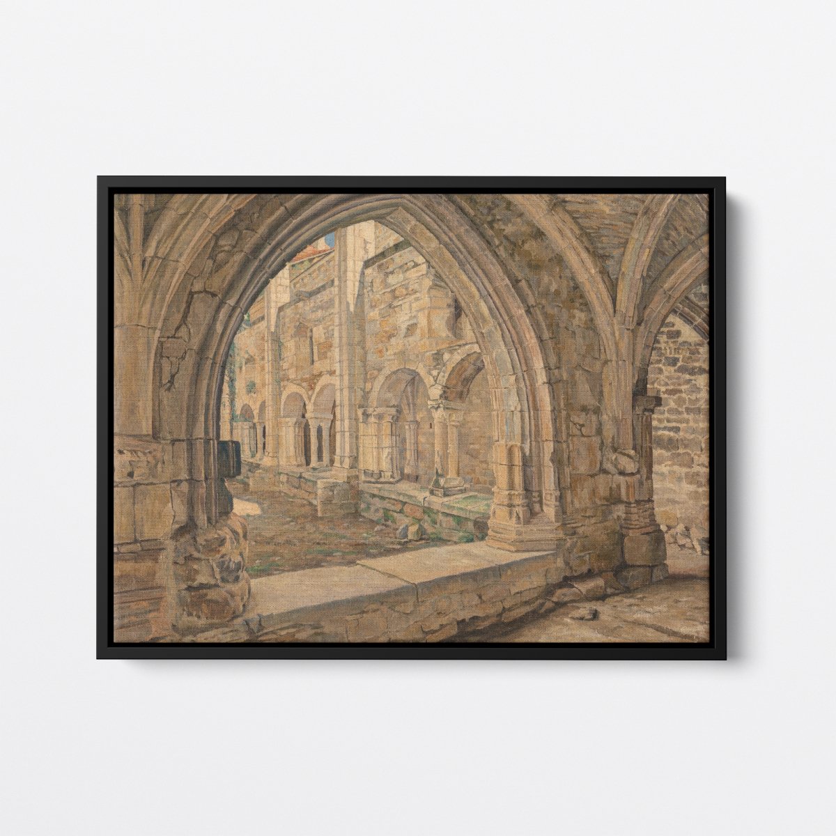 Cloister of the Abbey | Georges Lebacq | Ave Legato Art Prints