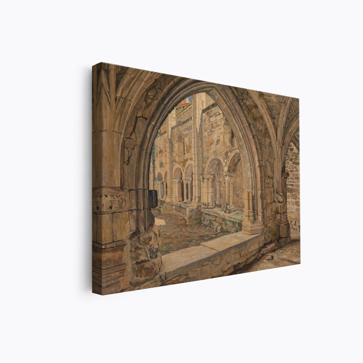 Cloister of the Abbey | Georges Lebacq | Ave Legato Art Prints