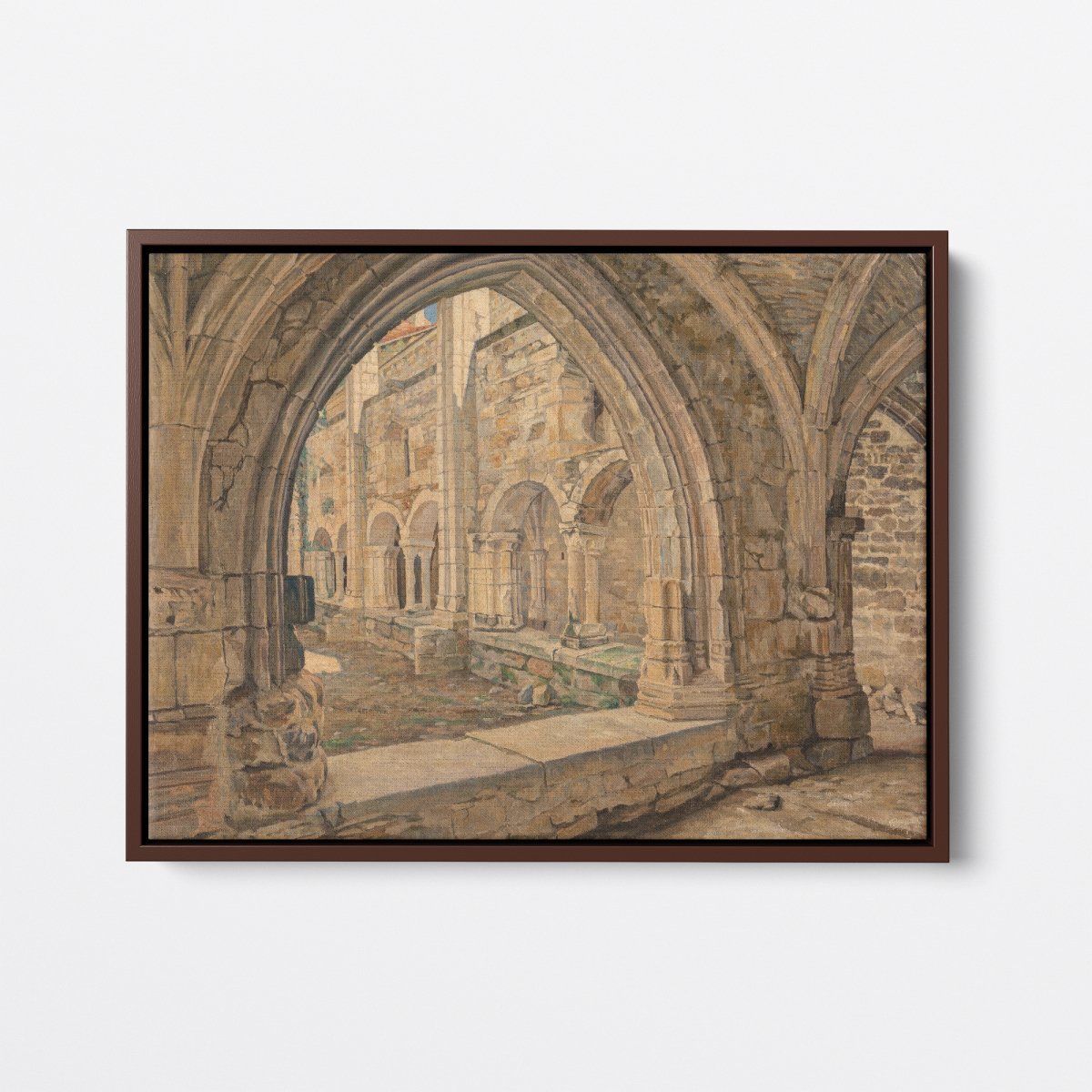 Cloister of the Abbey | Georges Lebacq | Ave Legato Art Prints